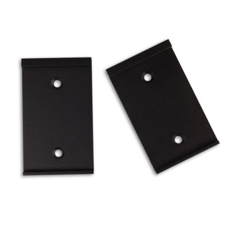 Wandmontageclip für Versa Wandprofil mit Hohlraum, schwarz, 5cm