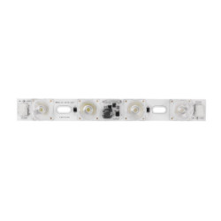 LED Modul für Lightboxen, 9x19°, 215x25x13,4mm, 24V DC, 7500K, 4 LEDs mit 3,5W/LED, IP20