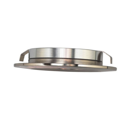 LED Möbeleinbaustrahler MiniAMP silber, rund, 3W, 120°, 24V DC, 1900-4000K CCT, dimmbar