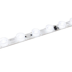 LED Modul für Lightboxen, 9x19°, 635x25x13,4mm, 24V DC, 7500K, 12 LEDs mit 3,5W/LED, IP20