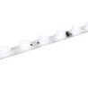 LED Modul für Lightboxen, 9x19°, 635x25x13,4mm, 24V DC, 7500K, 12 LEDs mit 3,5W/LED, IP20