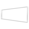 Aufbaurahmen weiß RAL 9016, Höhe 7cm, für LED Panels 308x1245, steckbare Schnellmontage