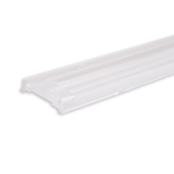 Linsen-Einschubcover C65, Abstrahlwinkel 2x25° doppelt-asymmetrisch, 1176mm, für LAMP30 V2 Profil