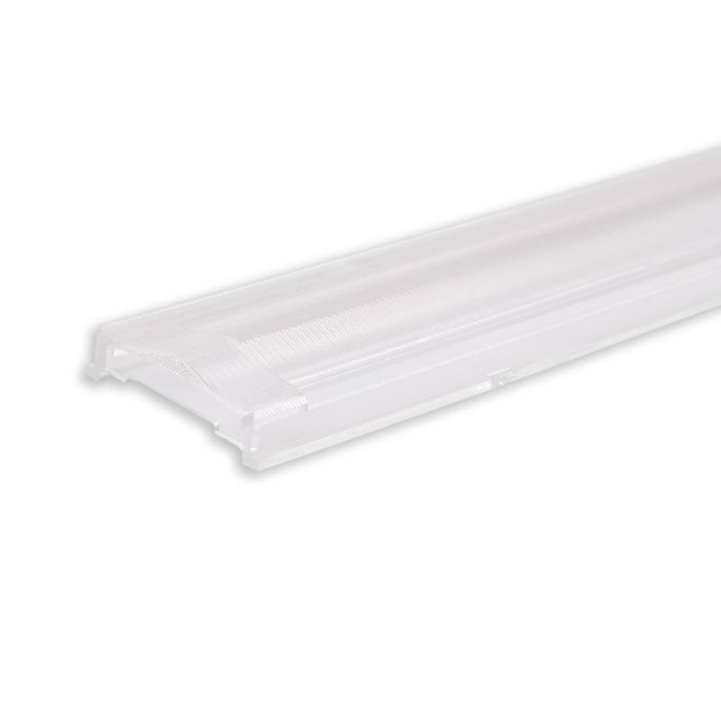 Linsen-Einschubcover C65, Abstrahlwinkel 2x25° doppelt-asymmetrisch, 1176mm, für LAMP30 V2 Profil