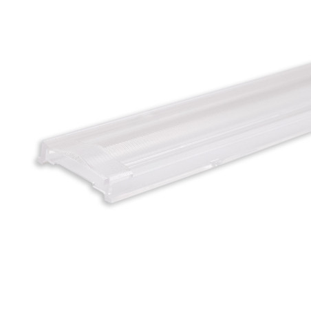 Linsen-Einschubcover C65, Abstrahlwinkel 2x25° doppelt-asymmetrisch, 1176mm, für LAMP30 V2 Profil