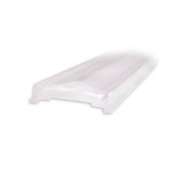 Linsen-Einschubcover C65, Abstrahlwinkel 2x25° doppelt-asymmetrisch, 1176mm, für LAMP30 V2 Profil