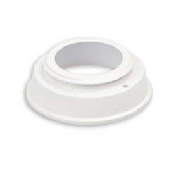 Cover für LED Spot und LED Modul SYS-GU10, weiß matt, rückversetzt, UGR unter 12