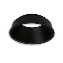 Cover für LED Spot und LED Modul SYS-GU10, schwarz matt, rückversetzt, UGR unter 12