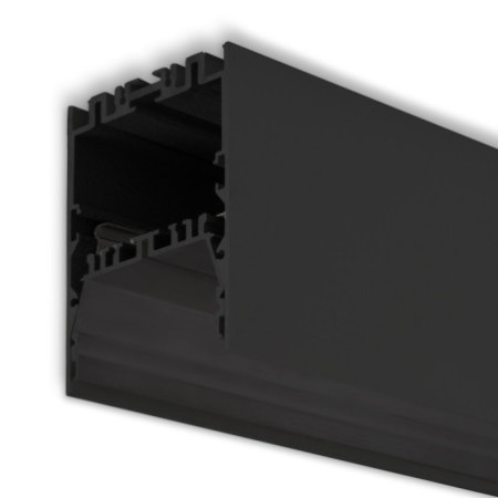 LED Leuchtenprofil LAMP40 Up&Down Aluminium schwarz pulverbeschichtet, 200cm