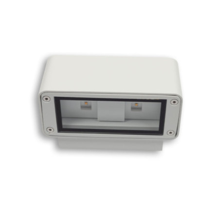 LED Wandleuchte Up&Down 4x3W CREE, IP54, weiß, warmweiß