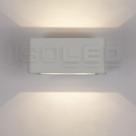 LED Wandleuchte Up&Down 4x3W CREE, IP54, weiß, warmweiß