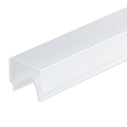 Abdeckung COVER68 opal+, U-Form für Profil HALON und LAMP30 V1+V2, 300cm