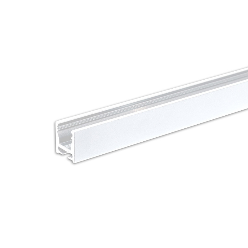 Gardinenprofil Curtain10 ONE FLAT, weiß RAL 9010, 200cm