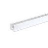 Gardinenprofil Curtain10 ONE FLAT, weiß RAL 9010, 200cm