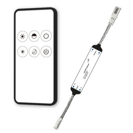 Sys-Pro Funk PWM-Dimmer MiniAMP inkl. Fernbedienung, 12-24V DC, 3A
