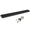 LED Hängeleuchte Raster UGR unter 19, 36°, 120cm, schwarz, 30W, 4000K, DALI dimmbar