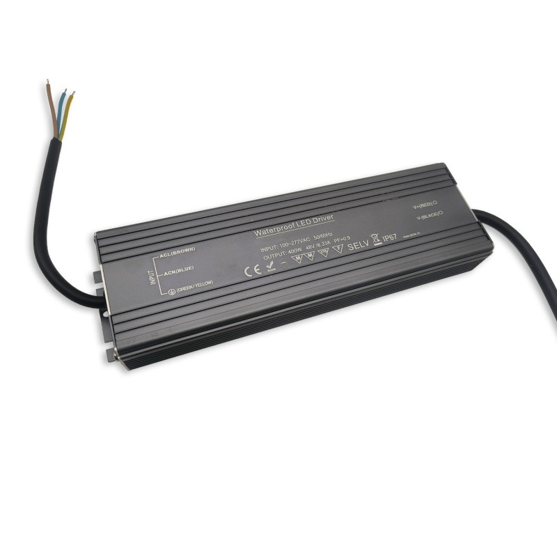 LED Trafo 48V/DC, 400W, kompakt, IP67, SELV