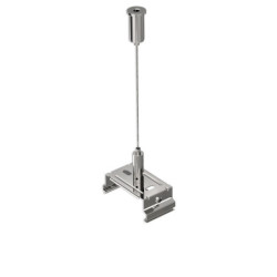 FastFix LED Linearsystem R/S PLUS Stahlseilabhängung 2m inkl. Montageclip
