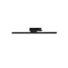 3-PH Linearleuchte prismatisch, 60cm, 32W, schwarz, 3000|3500|4000K, CRI90, dimmbar