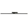 3-PH Linearleuchte prismatisch, 120cm, 42-56W, schwarz, 3000|3500|4000K, CRI90