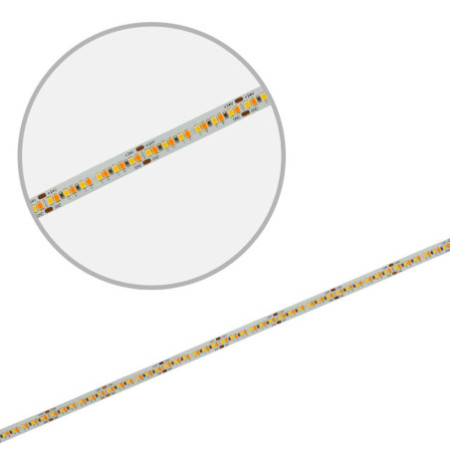 LED CRI919/940 MiniAMP CCT Flexband, 24V DC, 15W, IP20, 120cm, 2 polig, Kabel mit Stecker, 240 LED/m