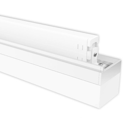 3-Phasen Linearleuchte 1200mm, 40W, 110°, weiß matt, ColorSwitch 3000|3500|4000K