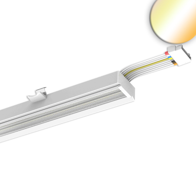 FastFix LED Linearsystem R PLUS Modul 1,47m, 55-75W, Color Switch 3000|4000|5000K, 90°, 180lm/W