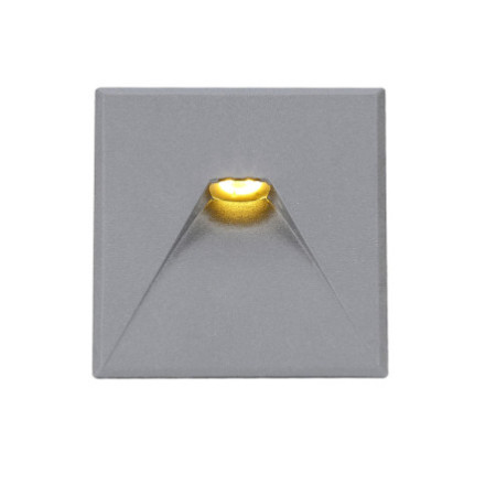 Cover Aluminium eckig 2 grau für Sys-Wall68
