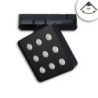 3-Phasen Schienenstrahler MATRIX, 20W, 40°, schwarz, 4000K, UGR unter 19
