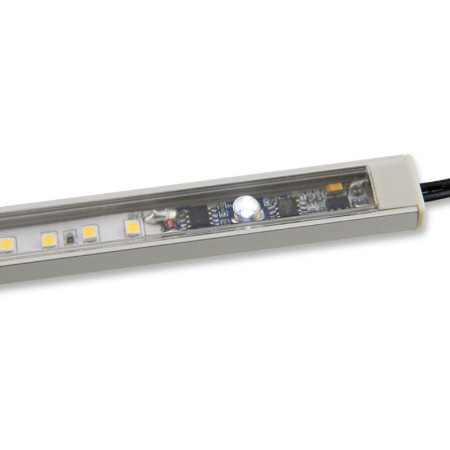 LED Mini PWM-Dimmer zum Einbau unter Profilcover, 1 Kanal, 12-24V DC 3A
