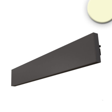 LED Wandleuchte Linear Up&Down 600, 610mm, 25W, IP40, schwarz, warmweiß