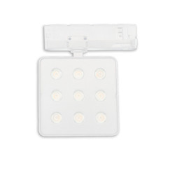 3-Phasen Schienenstrahler MATRIX, 20W, 40°, weiß, 3000K, UGR unter 19