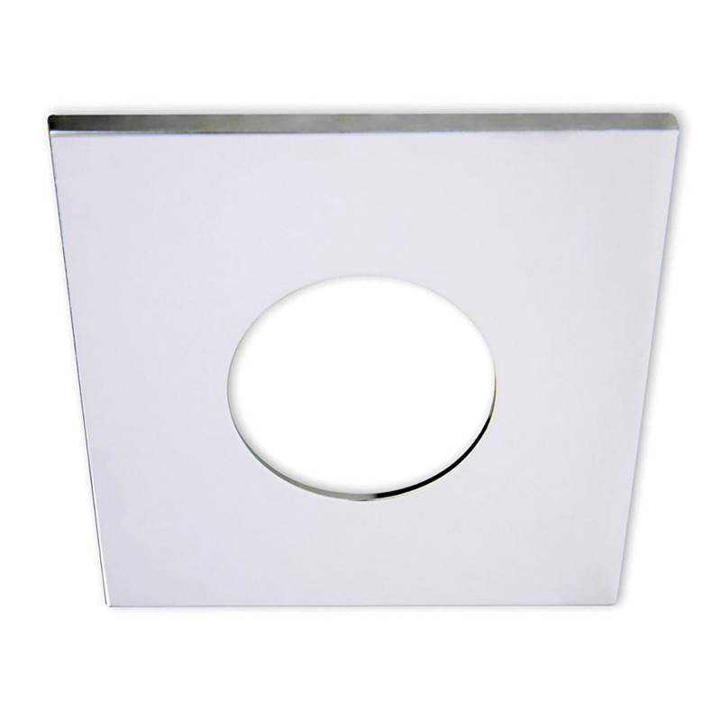 Cover Aluminium eckig chrom für Sys-68