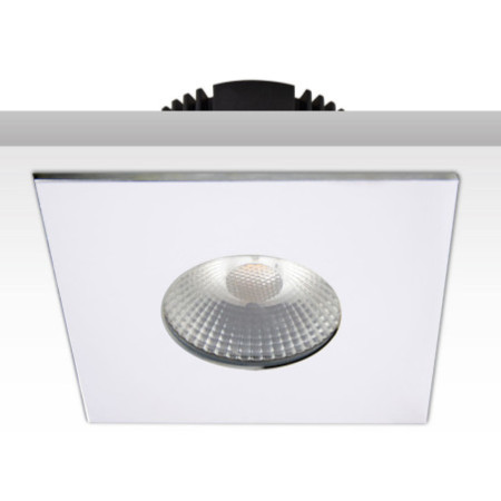 Cover Aluminium eckig chrom für Sys-68