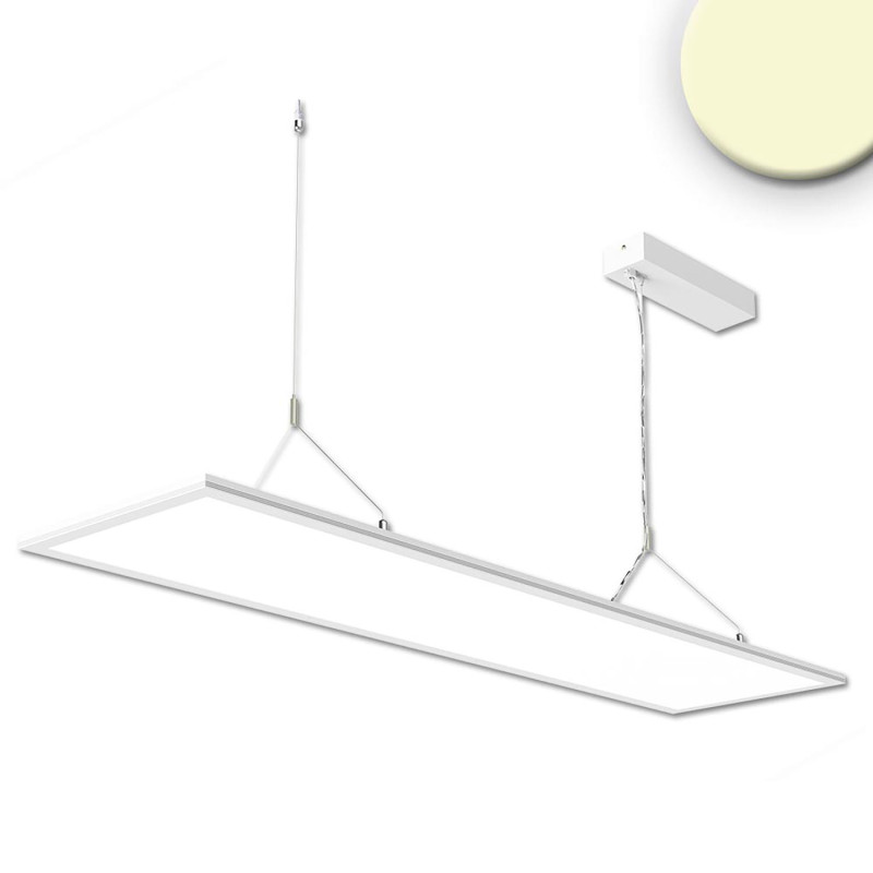 LED Office Hängeleuchte Up&Down, 20W+20W, 30x120cm, weiß, UGR unter 19, 3000K, dimmbar