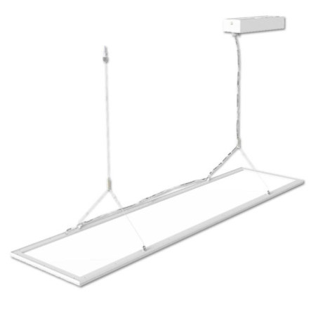 LED Office Hängeleuchte Up&Down, 20W+20W, 30x120cm, weiß, UGR unter 19, 3000K, dimmbar