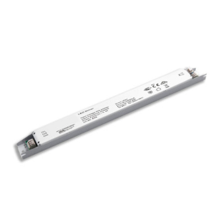 LED Leuchten-Trafo 24V/DC, 0-100W, SELV, flach, schmal