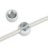 Kabel Distanzabhänger, weiß, für Kabel AD  unter 6mm