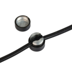 Kabel Distanzabhänger, schwarz, für Kabel AD  unter 6mm