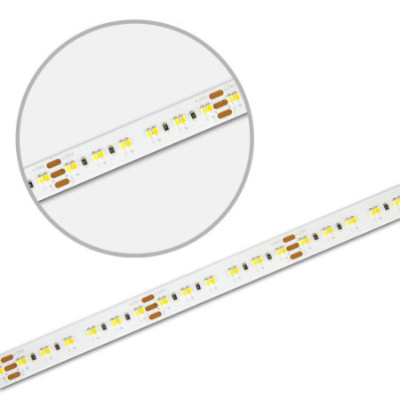LED CRI930/960 Linear10 CCT Flexband, 24V DC, 10W+10W, IP20, 5m Rolle, 240 LED/m