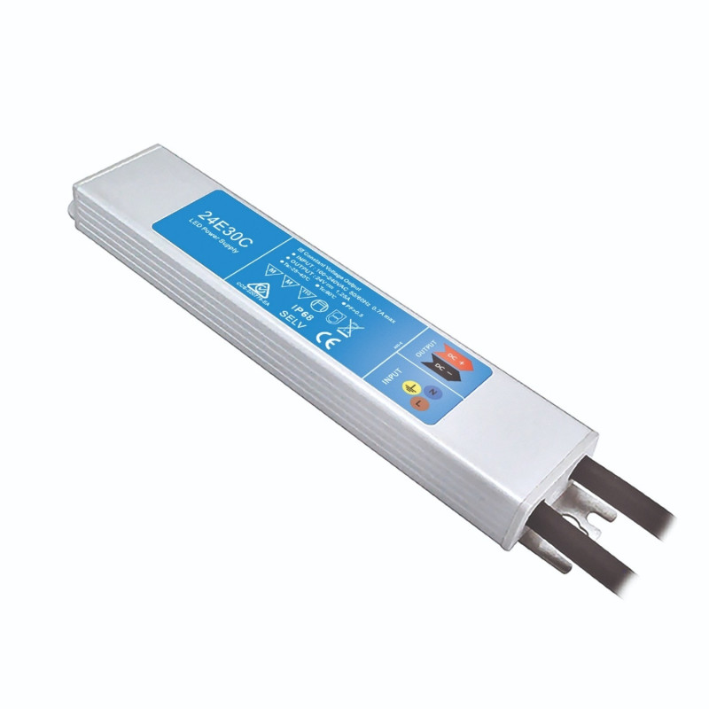 LED Trafo 24V/DC, 0-30W, PowerSync, IP68