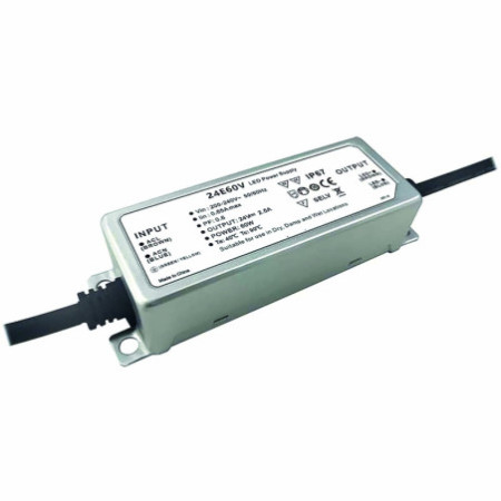 LED Trafo 24V/DC, 0-60W, IP66, Powersync