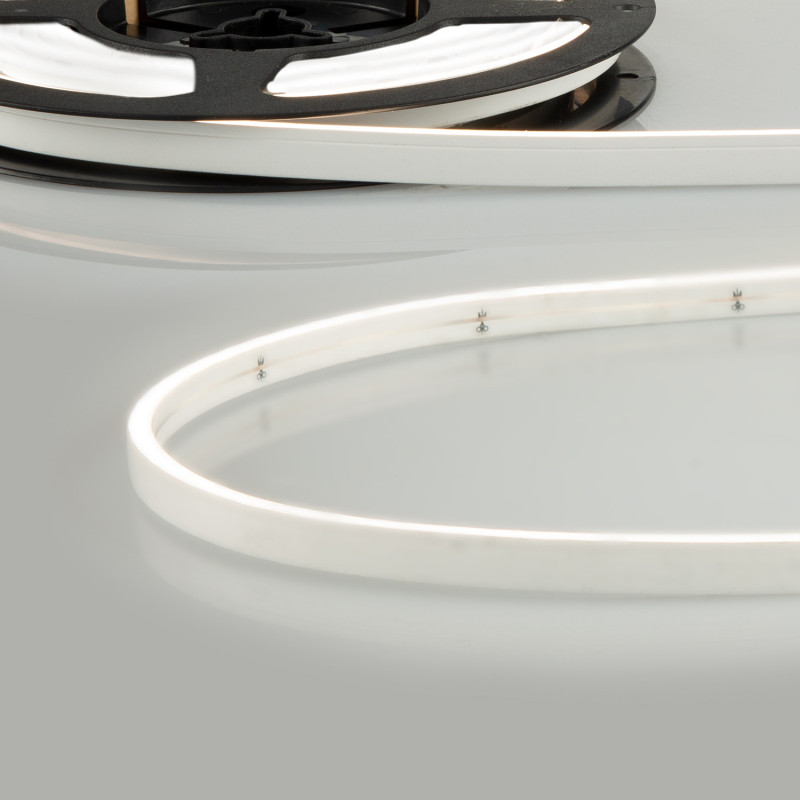 LED NEON940 Flexband B04H08, 24V DC, 10W, IP67, 4000K, 5m Rolle, 180 LED/m, inkl. Montageclips