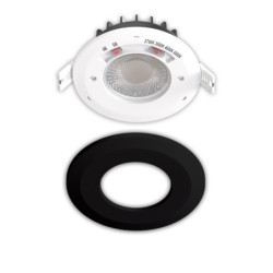 LED Einbaustrahler Vario-68, 6W, 60°, 2700|3000|4000|6000K, IP65, CRI90, schwarz